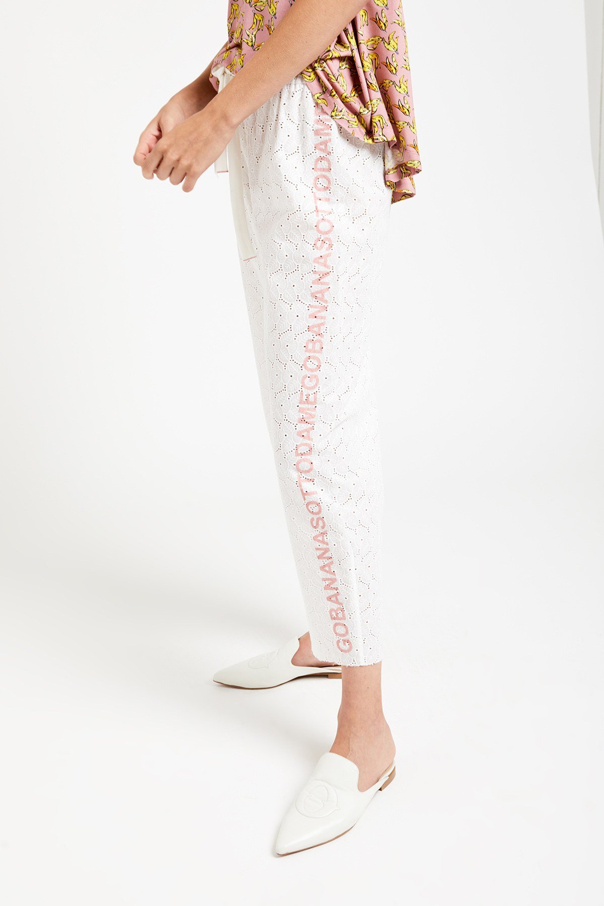 Out From Under Broderie Capri Pants