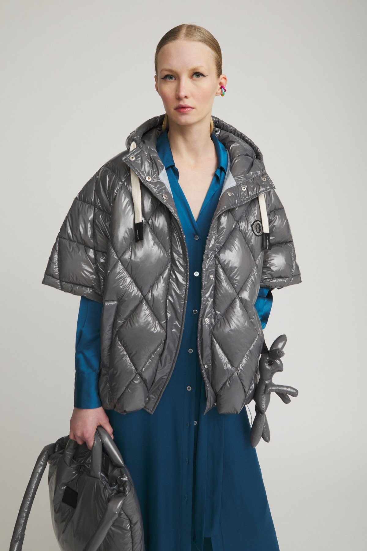 Padded Puffer Cape - Ready to Wear